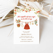 De appel van ons Eye Autumn Herfst Baby shower Kaart