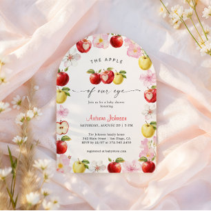 De Appel Van Ons Oog Apple Blossom Baby Shower Kaart