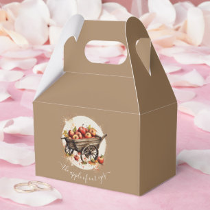De appel van ons oog Baby shower Bedankdoosjes