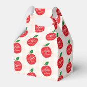 De appel van ons oog Baby shower Bedankdoosjes (Achterkant)