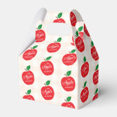 De appel van ons oog Baby shower Bedankdoosjes (Voorkant Zijde)