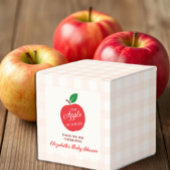 De appel van ons oog Baby shower Bedankdoosjes