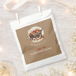 De appel van ons oog Baby shower Bedankzakje