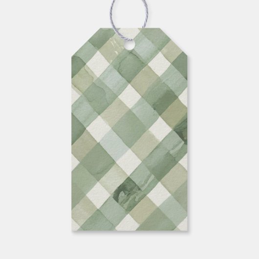 De appel van ons oog Baby shower Cadeaulabel (Achterkant)