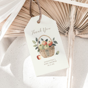 De Appel van Ons Oog Baby Shower Cadeaulabel
