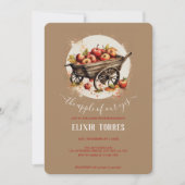 De appel van ons oog Baby shower Kaart (Voorkant)