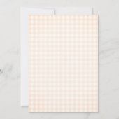 De appel van ons oog Baby shower Kaart (Achterkant)