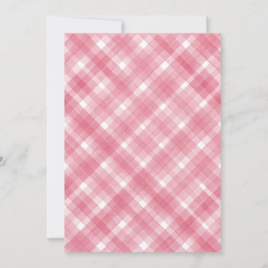 De appel van ons oog Baby shower Kaart (Achterkant)