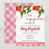 De appel van ons oog Baby shower Kaart (Voorkant / Achterkant)