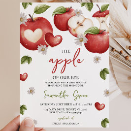 De Appel van Ons Oog Baby Shower Kaart