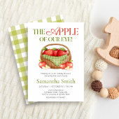 De appel van ons oog Baby shower Kaart