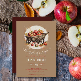 De appel van ons oog Baby shower Kaart