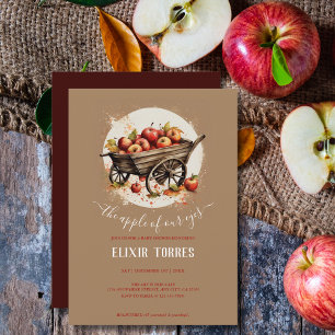 De appel van ons oog Baby shower Kaart