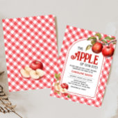 De appel van ons oog Baby shower Kaart