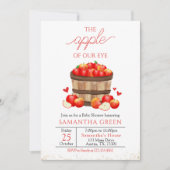 De Appel van Ons Oog Baby Shower Kaart (Voorkant)