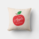 De appel van ons oog Baby shower Kussen (Voorkant)