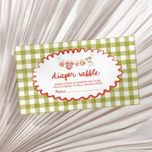 De Appel Van Ons Oog Baby Shower Luier Raffle