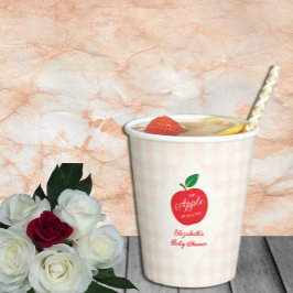 De appel van ons oog Baby shower Papieren Bekers