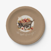 De appel van ons oog Baby shower Papieren Bordje (Voorkant)