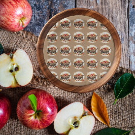 De appel van ons oog Baby shower Papieren Bordje