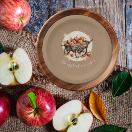 De appel van ons oog Baby shower Papieren Bordje