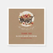 De appel van ons oog Baby shower Servet (Voorkant)