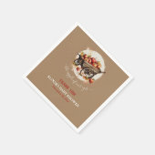 De appel van ons oog Baby shower Servet (Hoek)