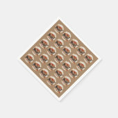 De appel van ons oog Baby shower Servet (Hoek)