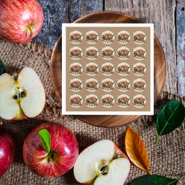 De appel van ons oog Baby shower Servet