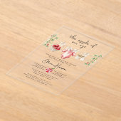 De Appel van Ons Oog Baby Shower Uitnodiging (Laagn)