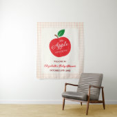 De appel van ons oog Baby shower Wandkleed (In situ)