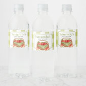 De appel van ons oog Baby shower Waterfles Etiket (Flessen)