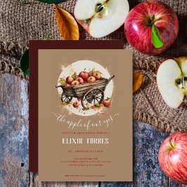 De Appel Van Ons Oog Babyfeestje Kaart