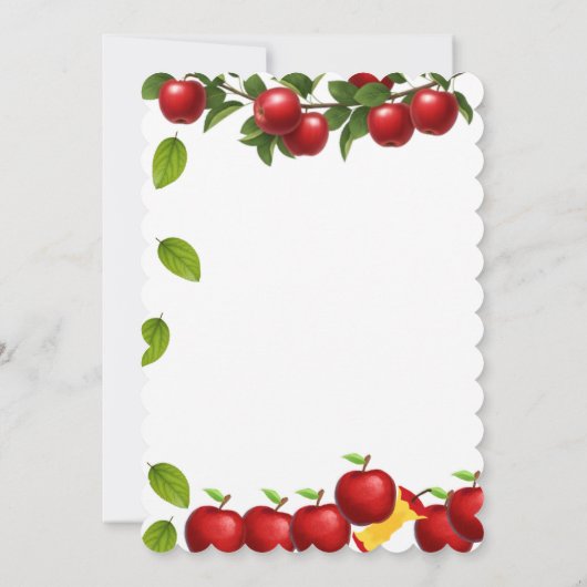 De appel van ons oog | Kind foto verjaardag Kaart (Achterkant)