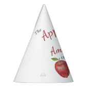 De appel van ons oog verjaardagsfeestje voor kinde feesthoedjes (Links)