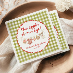 De Appel Van Ons Oog Whimsical Herfst Baby Shower Servet