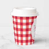 De appel van onze Eye Herfst Baby shower Papieren Bekers (Rechts)