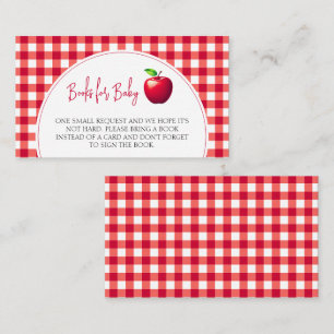 De appel van onze Eye Herfst Boeken voor Baby Informatiekaartje