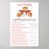 De appel van onze Eye Let's Mingle Shower Game Poster (Voorkant)