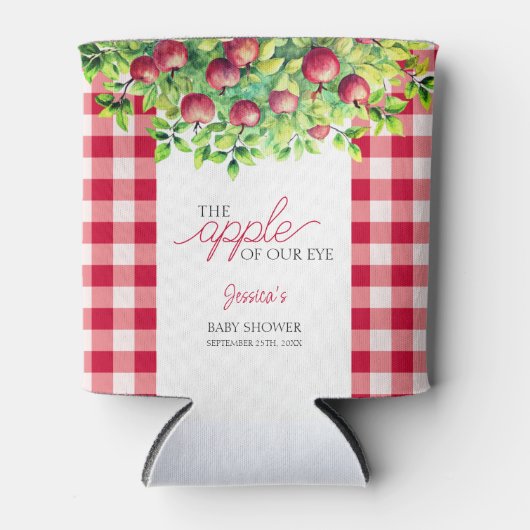 De appel van onze Eye Thanksgiving Baby shower Blikjeskoeler (Voorkant)