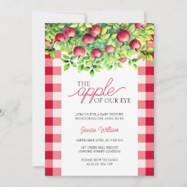 De appel van onze Eye Thanksgiving Baby shower Kaart