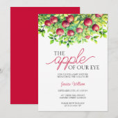 De appel van onze Eye Thanksgiving Baby shower Kaart (Voorkant / Achterkant)