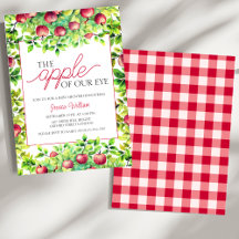 De appel van onze Eye Thanksgiving Baby shower