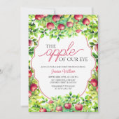 De appel van onze Eye Thanksgiving Baby shower Kaart (Voorkant)