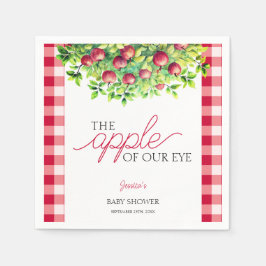 De appel van onze Eye Thanksgiving Baby shower Servet