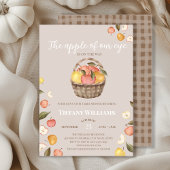 De appel van Onze Oogmand herfst Baby shower Kaart