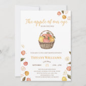 De appel van Onze Oogmand herfst Baby shower Kaart (Voorkant)