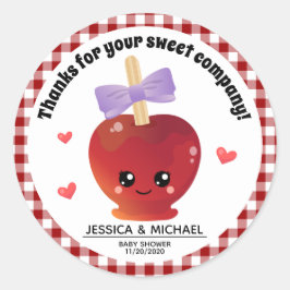 De appel van onze Sticker uit de klassieke oogrond