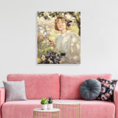 De appelboom (door Bessie MacNicol) Canvas Afdruk (Insitu (Woonkamer))