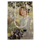 De appelboom (door Bessie MacNicol) Medium Cadeauzakje (Achterkant)